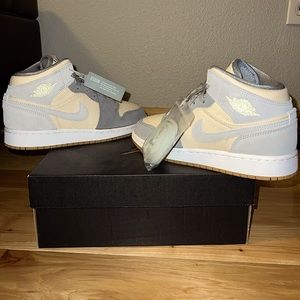 Jordans Coconut Milk Grey